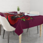 Custom Sea Eagle Rugby ANZAC Tablecloth The Military Soldiers with Red Poppy