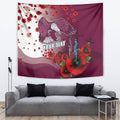 Custom Sea Eagle Rugby ANZAC Tapestry The Military Soldiers with Red Poppy