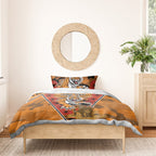 Custom Wests Tigers Rugby ANZAC Bedding Set Aboriginal and Army Patterns