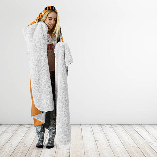 Custom Wests Tigers Rugby ANZAC Hooded Blanket Aboriginal and Army Patterns