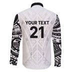 New Zealand Koru Fern Custom Family Matching Long Sleeve Bodycon Dress and Hawaiian Shirt Simple Taniko Motif