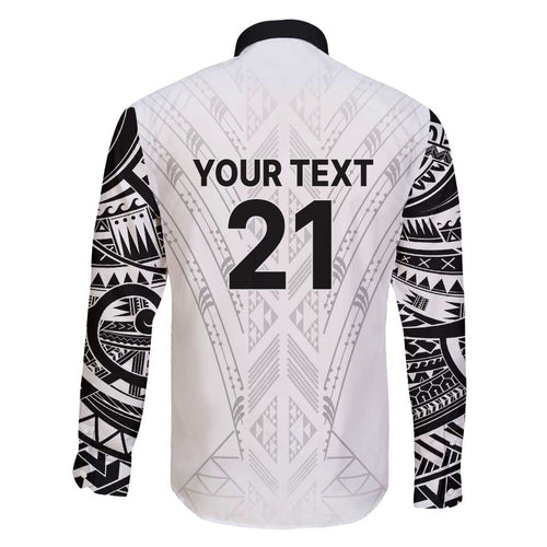 New Zealand Koru Fern Custom Family Matching Long Sleeve Bodycon Dress and Hawaiian Shirt Simple Taniko Motif