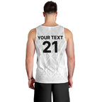 New Zealand Koru Fern Custom Men Tank Top Simple Taniko Motif