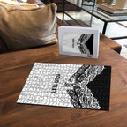 New Zealand Koru Fern Custom Puzzle Simple Taniko Motif - Aussie Hoodie