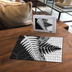 New Zealand Silver Fern Puzzle Maori Koru Mixed Taniko Pattern - Aussie Hoodie