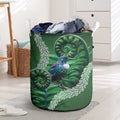 Tui Bird Koru Silver Fern Aotearoa Laundry Basket