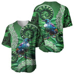 Tui Bird Koru Silver Fern Aotearoa Baseball Jersey