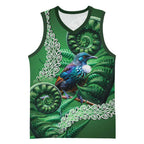 Tui Bird Koru Silver Fern Aotearoa Basketball Jersey