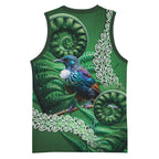 Tui Bird Koru Silver Fern Aotearoa Basketball Jersey