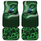 Tui Bird Koru Silver Fern Aotearoa Car Mats