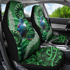 Tui Bird Koru Silver Fern Aotearoa Car Seat Cover
