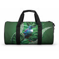 Tui Bird Koru Silver Fern Aotearoa Duffle Bag