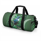 Tui Bird Koru Silver Fern Aotearoa Duffle Bag