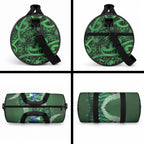 Tui Bird Koru Silver Fern Aotearoa Duffle Bag
