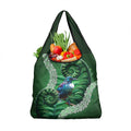 Tui Bird Koru Silver Fern Aotearoa Grocery Bag