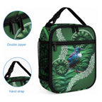 Tui Bird Koru Silver Fern Aotearoa Lunch Bag