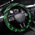 Tui Bird Koru Silver Fern Aotearoa Steering Wheel Cover