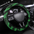 Tui Bird Koru Silver Fern Aotearoa Steering Wheel Cover