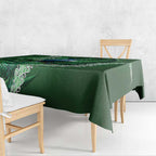 Tui Bird Koru Silver Fern Aotearoa Tablecloth