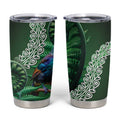 Tui Bird Koru Silver Fern Aotearoa Tumbler Cup