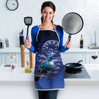 Tui Bird Matariki Galaxy Apron Koru Silver Fern Aotearoa