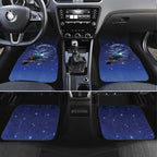 Tui Bird Matariki Galaxy Car Mats Koru Silver Fern Aotearoa