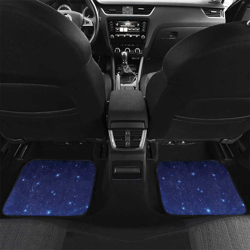 Tui Bird Matariki Galaxy Car Mats Koru Silver Fern Aotearoa