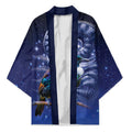 Tui Bird Matariki Galaxy Kimono Koru Silver Fern Aotearoa