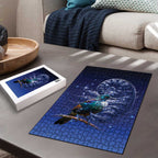 Tui Bird Matariki Galaxy Puzzle Koru Silver Fern Aotearoa
