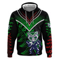Personalised New Zealand Rugby Silver Fern Hoodie The Maori Warriors LT9