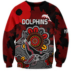 personalised-anzac-dolphins-rugby-sweatshirt-indigenous-circles-and-waves