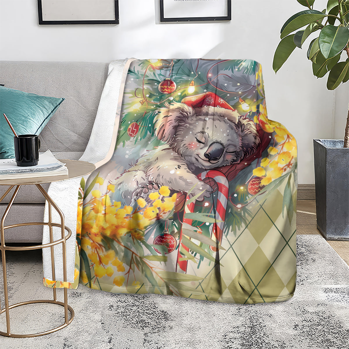 Have A Koala-ty Christmas in July Blanket