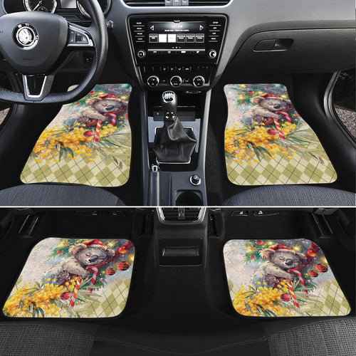 Have A Koala-ty Christmas in July Car Mats