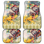Have A Koala-ty Christmas in July Car Mats