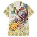 Have A Koala-ty Christmas in July Family Matching Long Sleeve Bodycon Dress and Hawaiian Shirt