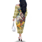 Have A Koala-ty Christmas in July Family Matching Off The Shoulder Long Sleeve Dress and Hawaiian Shirt