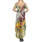 Have A Koala-ty Christmas in July Family Matching Summer Maxi Dress and Hawaiian Shirt