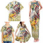 Have A Koala-ty Christmas in July Family Matching Tank Maxi Dress and Hawaiian Shirt