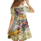 Have A Koala-ty Christmas in July Family Matching Tank Maxi Dress and Hawaiian Shirt