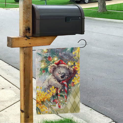 Have A Koala-ty Christmas in July Garden Flag