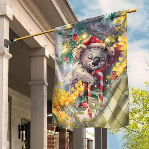 Have A Koala-ty Christmas in July Garden Flag