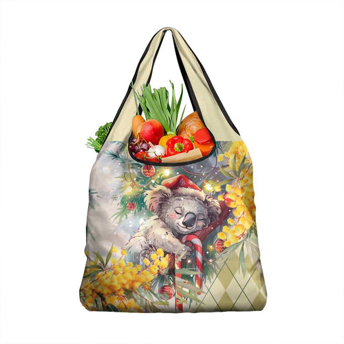 Have A Koala-ty Christmas in July Grocery Bag