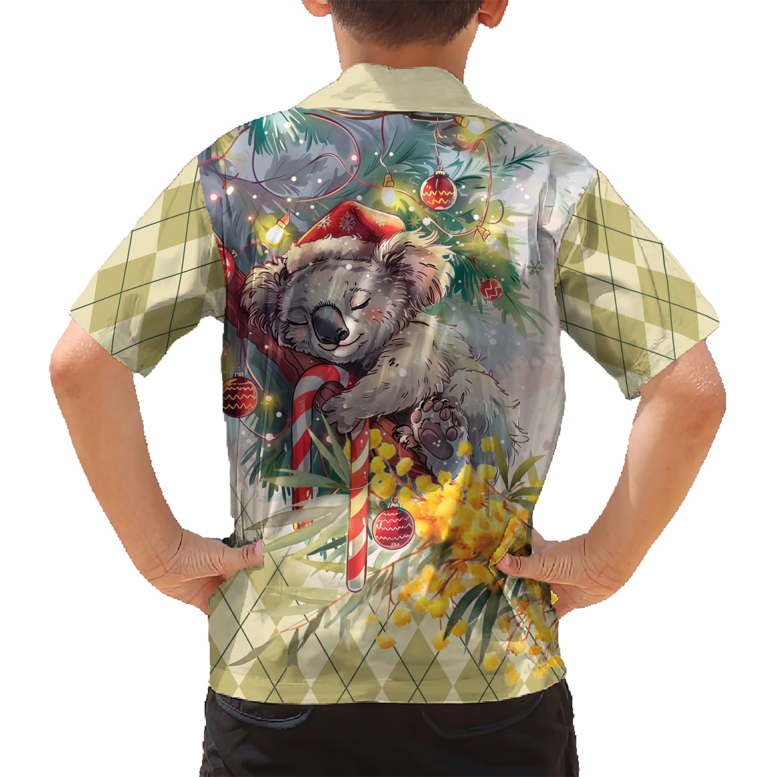 Have A Koala-ty Christmas in July Kid Hawaiian Shirt