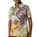 Have A Koala-ty Christmas in July Kid Polo Shirt