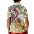Have A Koala-ty Christmas in July Kid Polo Shirt