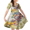 Have A Koala-ty Christmas in July Kid Short Sleeve Dress