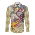 Have A Koala-ty Christmas in July Long Sleeve Button Shirt