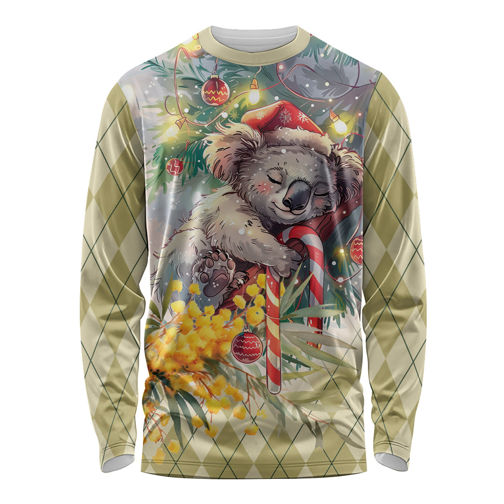 Have A Koala-ty Christmas in July Long Sleeve Shirt