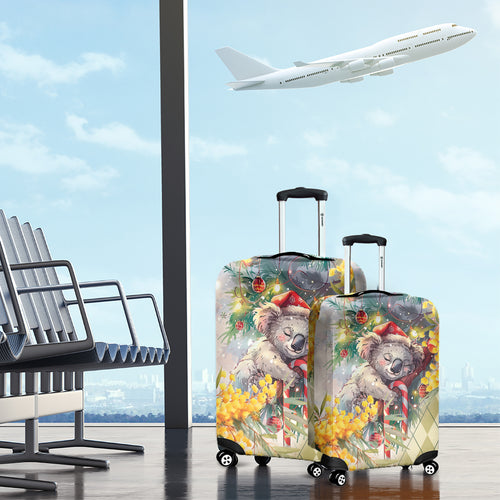 Have A Koala-ty Christmas in July Luggage Cover