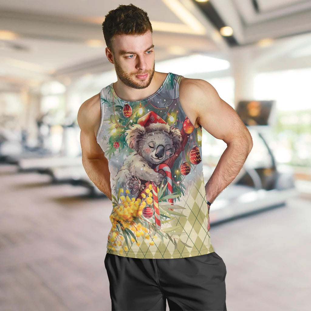 Have A Koala-ty Christmas in July Men Tank Top